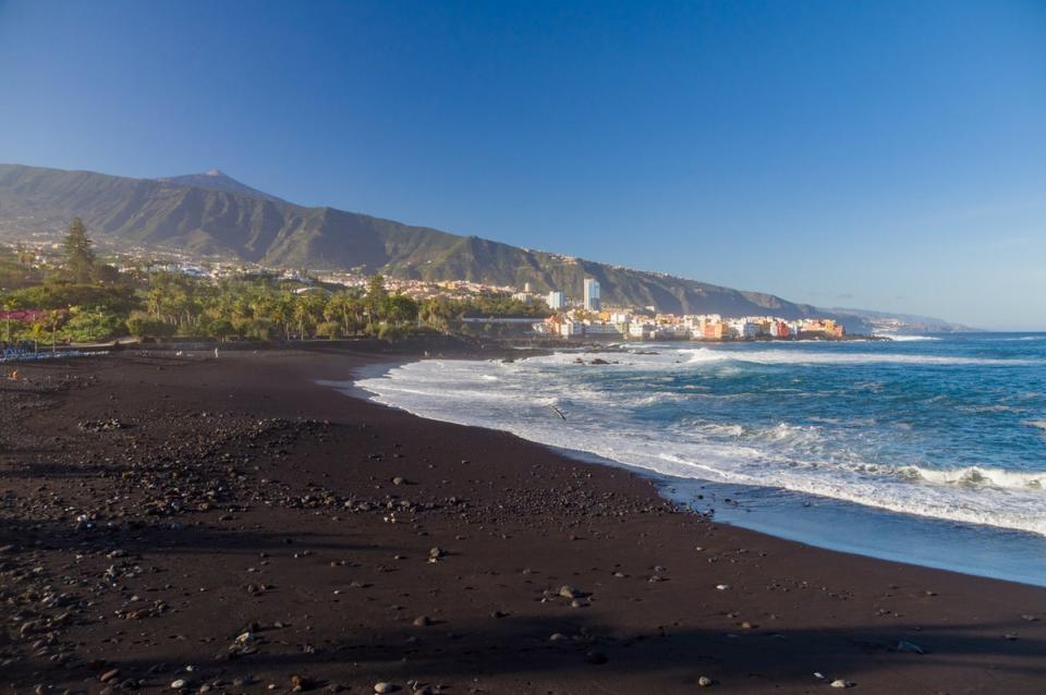 Playa Jardin is one of Tenerife’s busier beaches, and welcomes many visitors whatever the weather (Getty Images/iStockphoto)