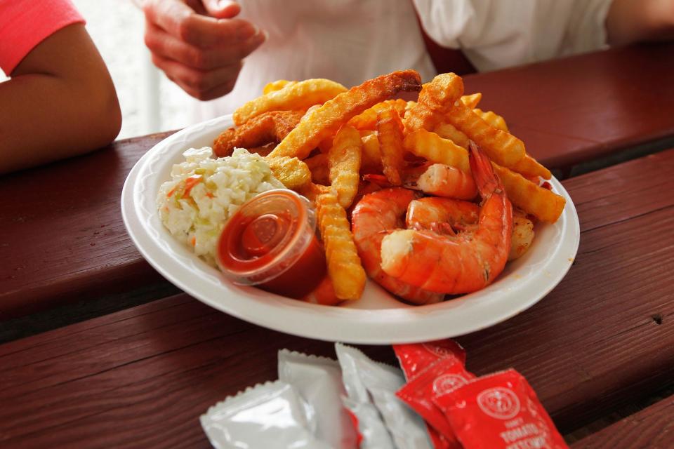 There was a lot of shrimp and a lot of fun to be had for all ages at the Sneads Ferry Shrimp Festival in 2015.