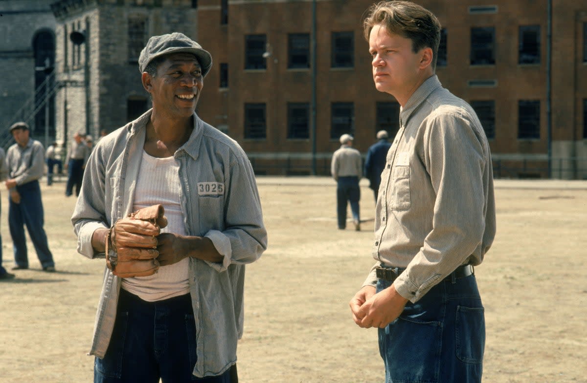 Morgan Freeman and Tim Robbins in ‘The Shawshank Redemption’ (Warner Bros)