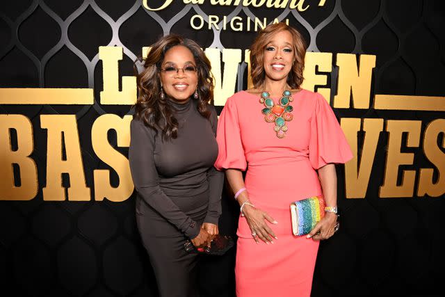 <p>Getty Images</p> Oprah Winfrey and Gayle King in 2023