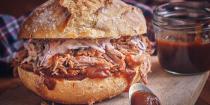 <p>Pork itself isn't bad for you: it's a lean, protein-packed meat. But the addition of barbecue sauce and the fact that, in its pulled version, it typically comes in huge piles makes it a less than ideal choice.</p>