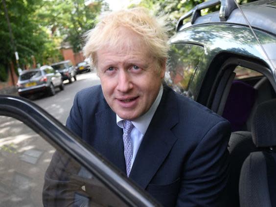 Boris Johnson was mayor of London when violent crime started rising in 2014 (AFP/Getty)