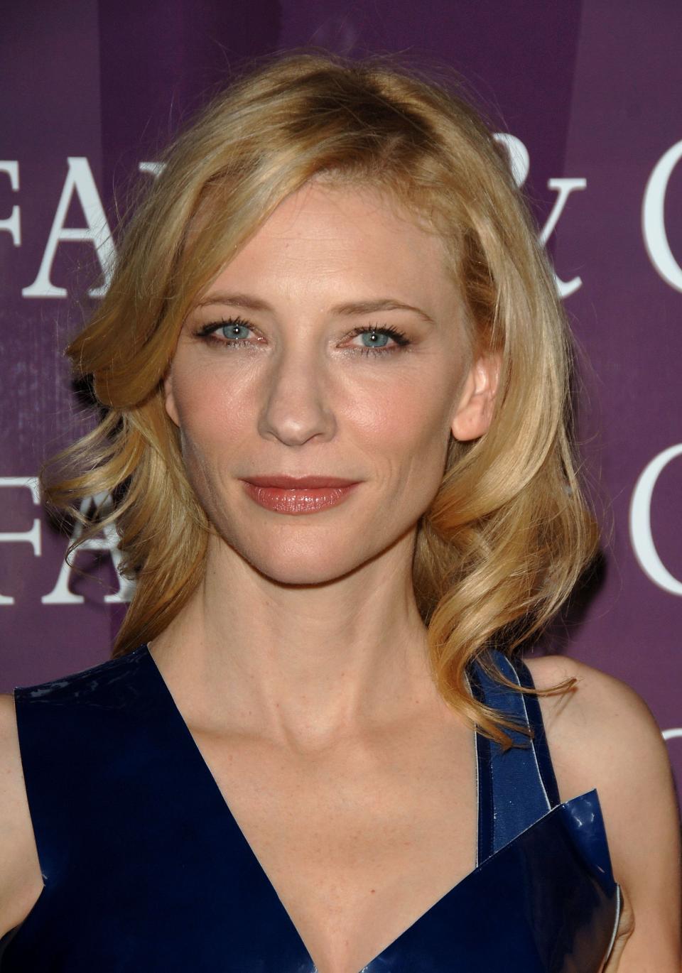 <p>Cate Blanchett at the 18th Annual Palm Springs International Film Festival 2007 Gala Awards Presentation on Jan. 6, 2007, in California. (Photo: Stephen Shugerman/Getty Images) </p>