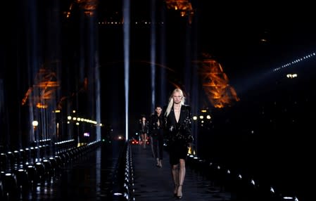 Saint Laurent Spring/Summer 2020 women's ready-to-wear collection show at Paris Fashion Week