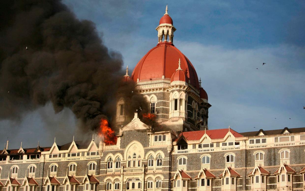 Taj Mahal Hotel in Mumbai after the 2008 attacks