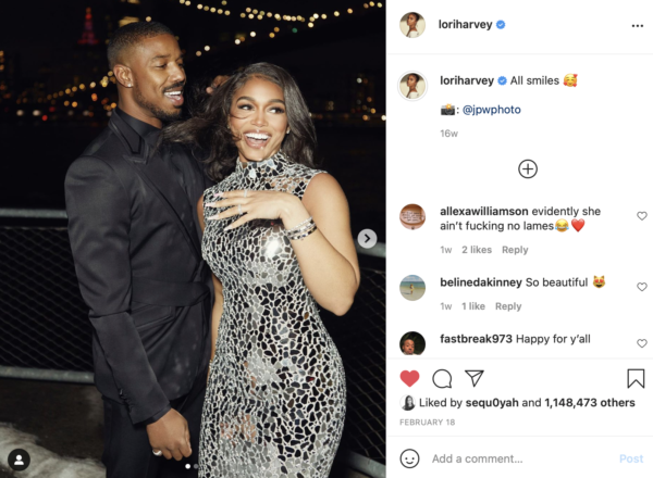 Michael B. Jordan and Lori Harvey's Best Moments: Photos