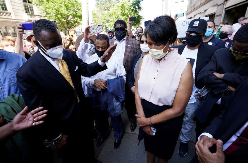 FILE PHOTO: Protests against racial inequality continue in Washington