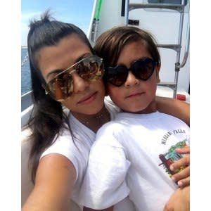 Kourtney Kardashian Addresses Son Mason’s Alleged Social Media Accounts