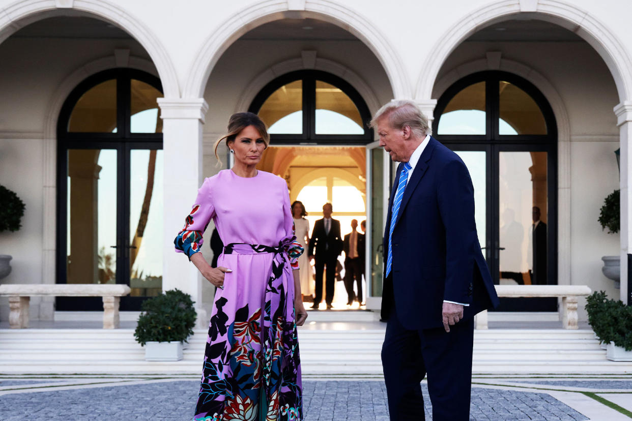 Melania Trump; Donald Trump Alon Skuy/Getty Images