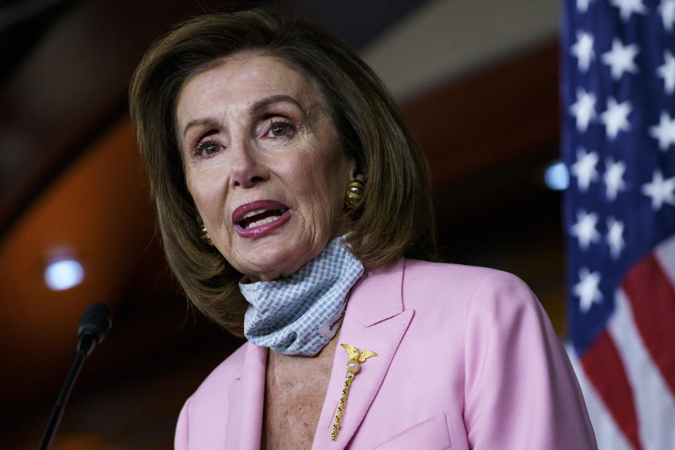 House Speaker Nancy Pelosi. (Ting Shen/Bloomberg via Getty images)