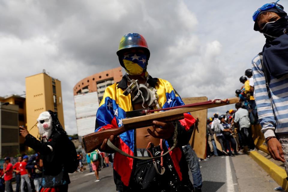 Anti-Maduro protests continue in Venezuela