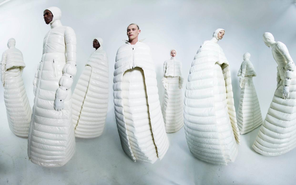 'Sethu Ncise, Jermaine Downer , Will Sutton, Zuzanna Bartoszek and Sara Grace Wallerstedt. Fashion - 1 Moncler by Pierpaolo Piccioli', London, 2018 - Tim Walker