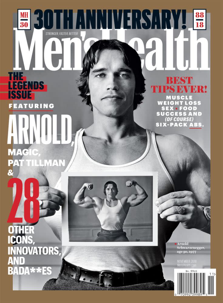 La tapa de la revista Men’s Health