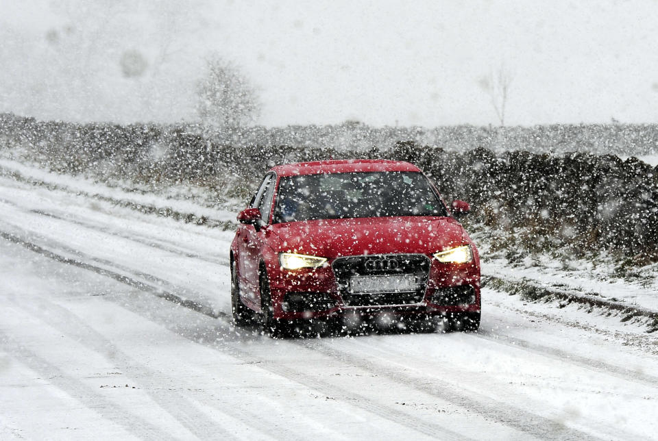 In pictures: Snow blankets Britain