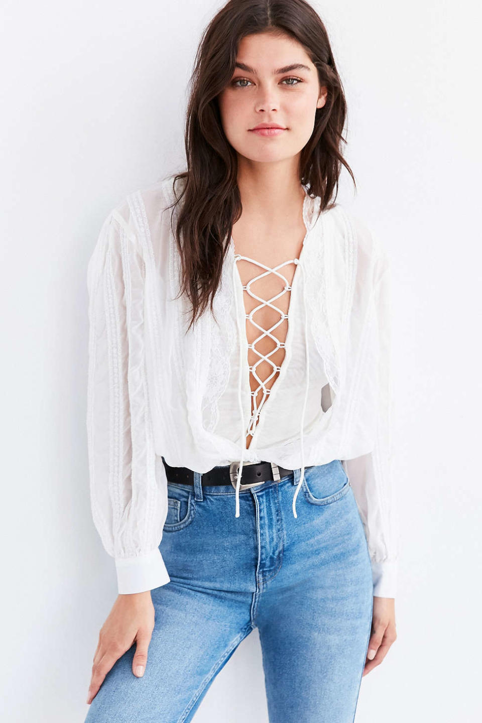 Urban Outfitters white blouse