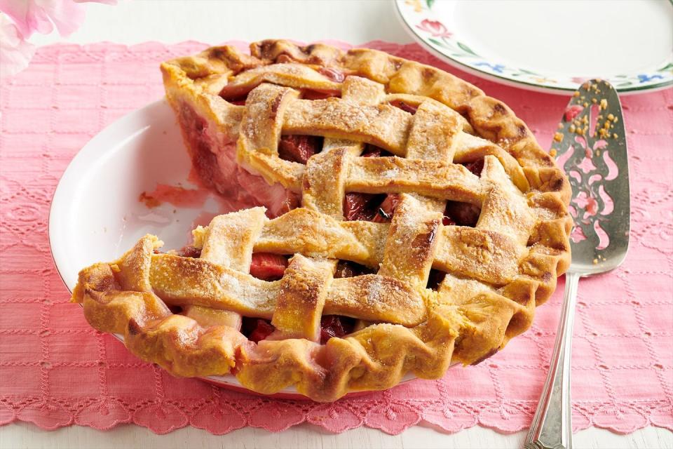 easter pie recipes rhubarb