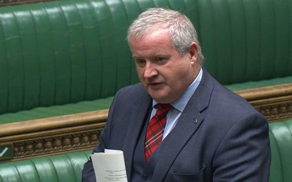 Ian Blackford, the SNP's Westminster leader - PA