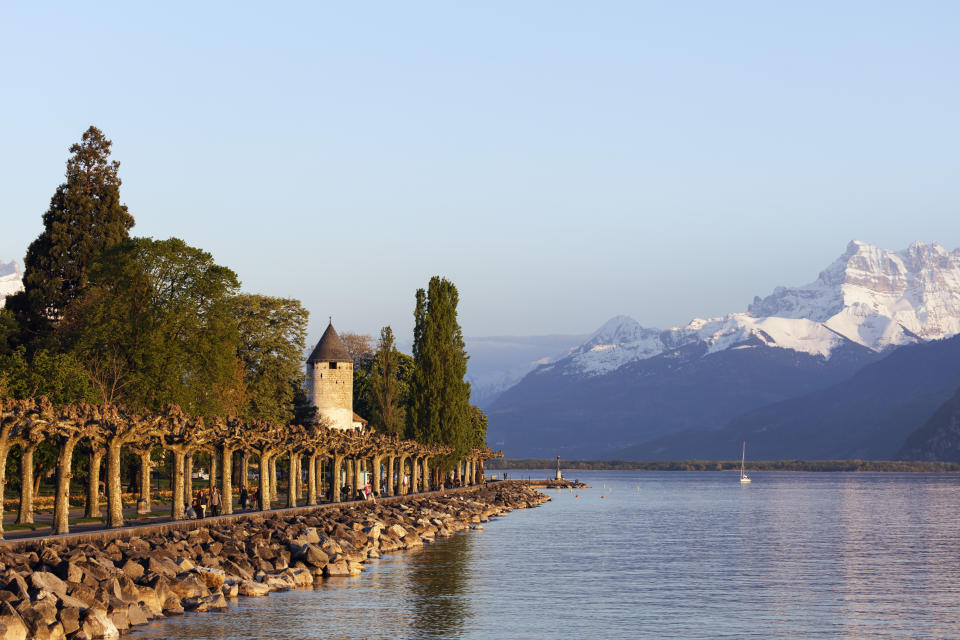 <p>Fans of Mary Shelley’s novel Frankenstein should head to Lake Geneva next year – as 2018 marks 200 years since the publication of the horror story. The idea for the iconic book was borne from a challenge posed by Lord Byron during a holiday on the shores of this beautiful Swiss lake. [Photo: Getty] </p>