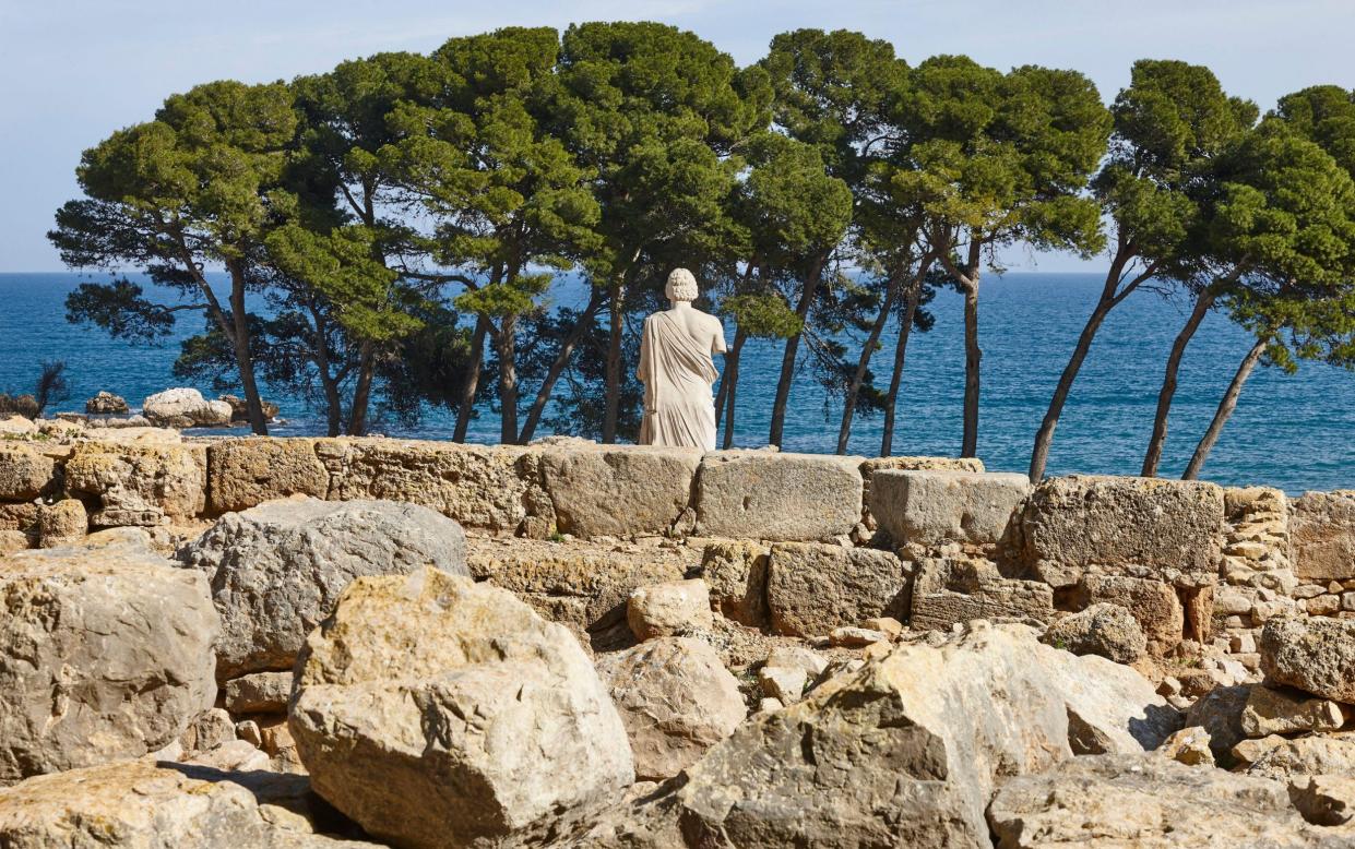 Empuries greek and roman ruins in Costa Brava