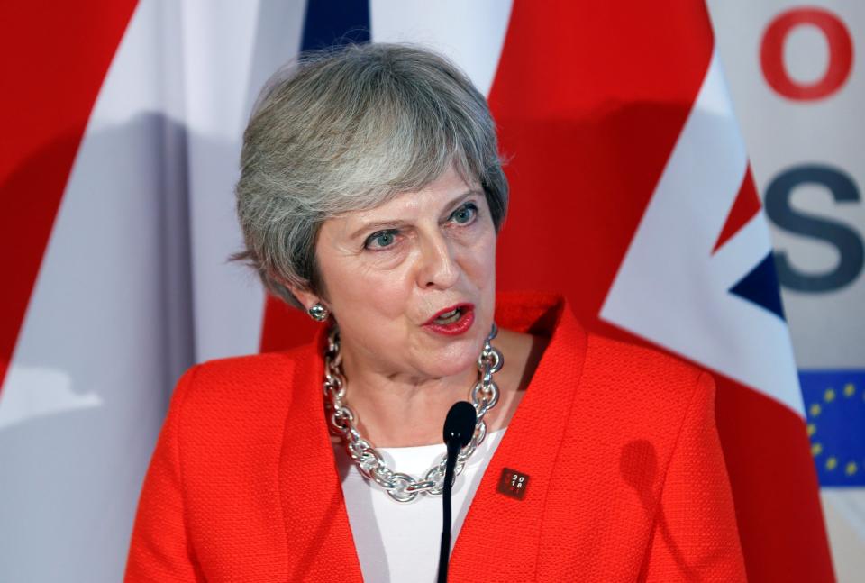 Theresa May’s Salzburg news conference: what she said – and what she really meant