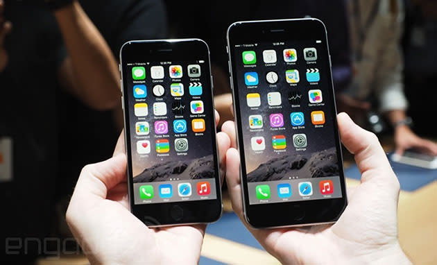 iPhone 6 and 6 Plus