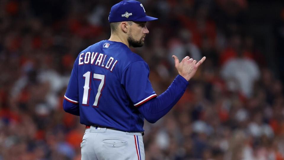 Texas Rangers RHP Nathan Eovaldi