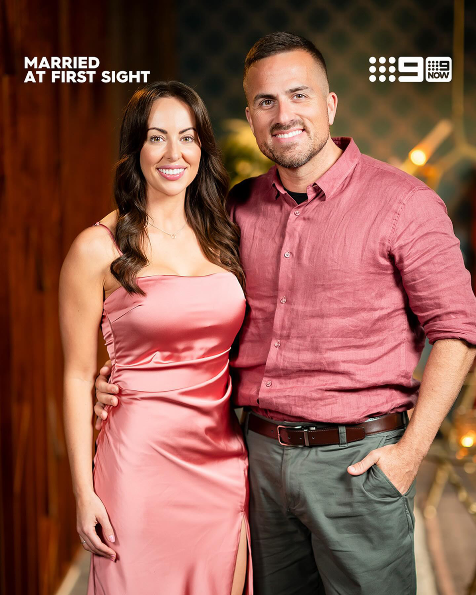  MAFS' Ellie Dix and Ben Walters.