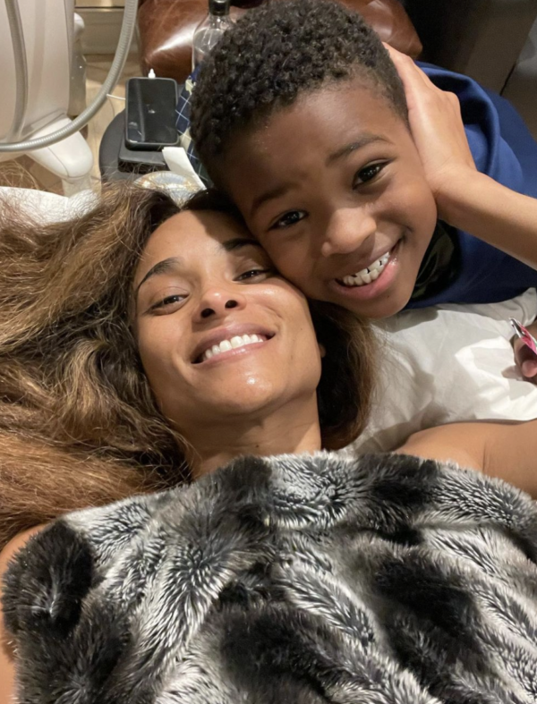 Oh So Cute! Ciara Shares Adorable Pictures of Baby Future