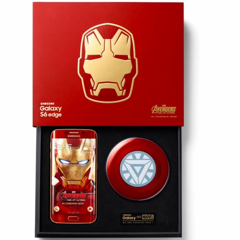 Iron Man 版 Galaxy S6 edge 開箱即時看！