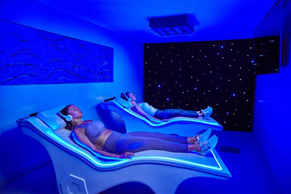 VEMI treatment is one of several high-tech, Touchless relaxation experiences offered at the resort. MICHAEL PISARRI