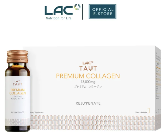 LAC TAUT Collagen Infusion Therapy 13,000mg (50ml x 8 bottles). PHOTO: Lazada