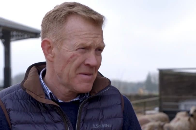Countryfile star Adam Henson looks concerned