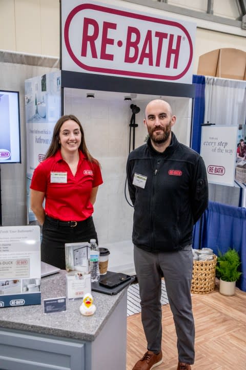 Inside the 2024 Grand Rapids Remodeling and New Homes Show at DeVos Place. (Michael Buck/WOOD TV8)