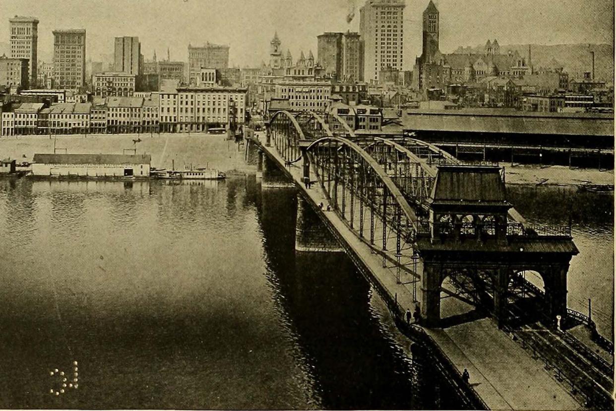 Smithfield Street Bridge, Pennsylvania (1910)