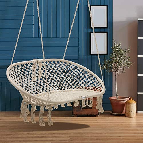 Sorbus Macrame Hammock Chair