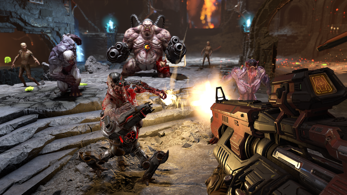 New Doom Eternal Gameplay Footage Spawns 