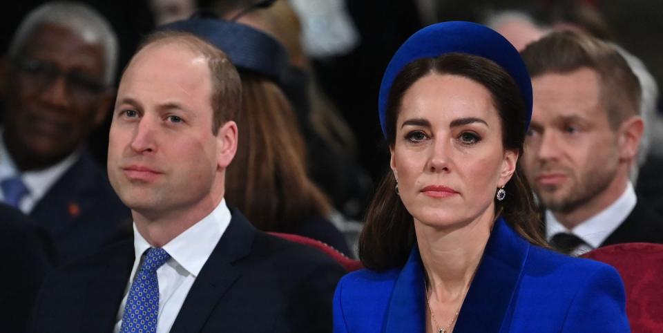 the royal family attend the commonwealth day westminster abbey service