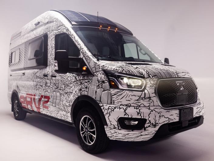 Inside Winnebago&#39;s concept electric camper van, the eRV2.