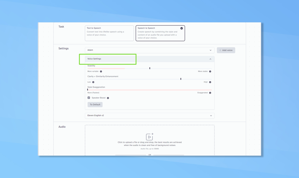 ElevenLabs lets you clone a voice