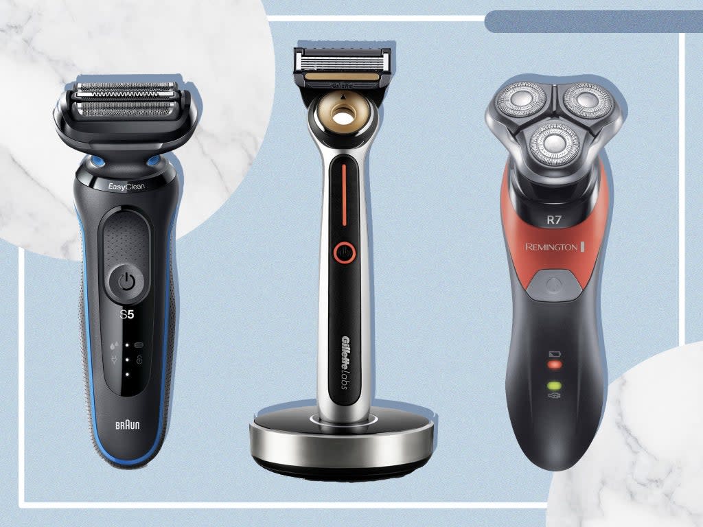 For a quick, professional shave at home we put rotary and foil shavers to the test (The Independent/iStock)