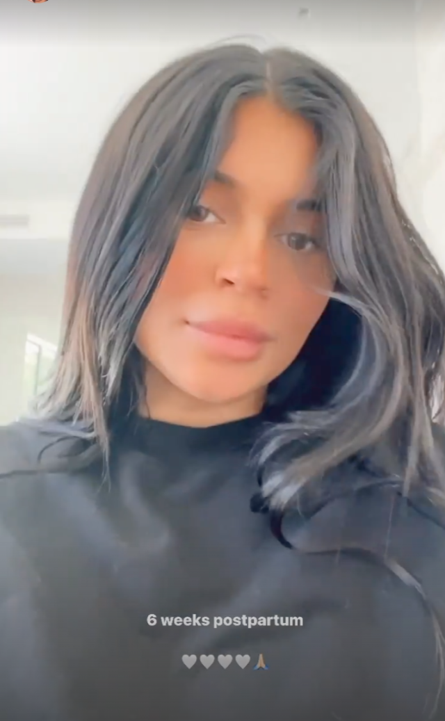 Kylie Jenner makes rare make-up free appearance as she's swarmed