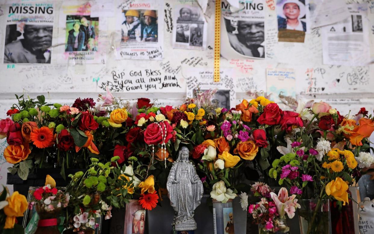 Tributes to victims of the Grenfell fire, which killed 71 people - Getty Images Europe