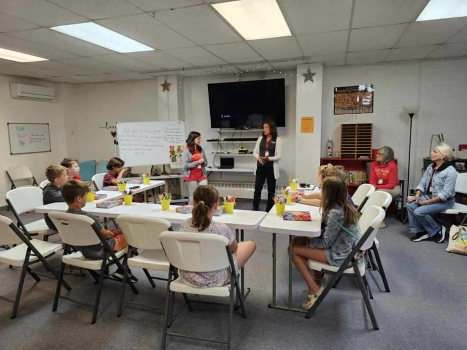 Students attend an Ashland LifeWise Academy class this past school year.