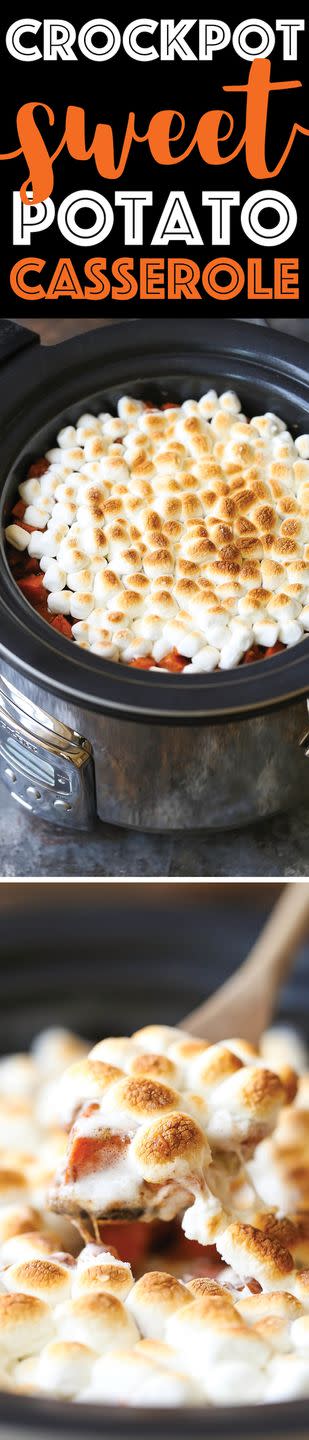 Slow Cooker Sweet Potato Casserole