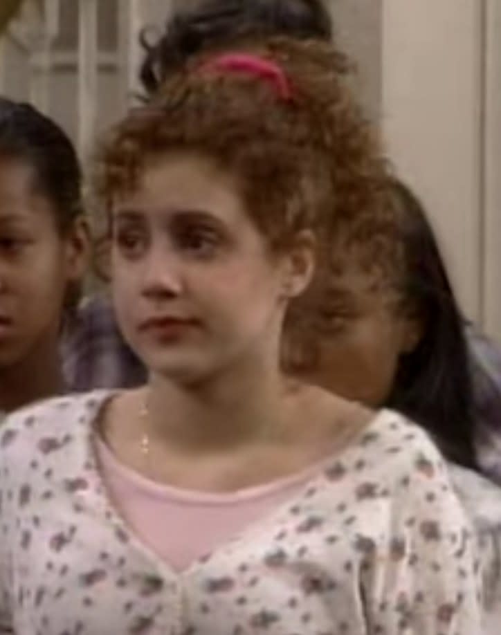 Brittany Murphy as Sarah talks about her boyfriend at Tia and Tamera's slumber party