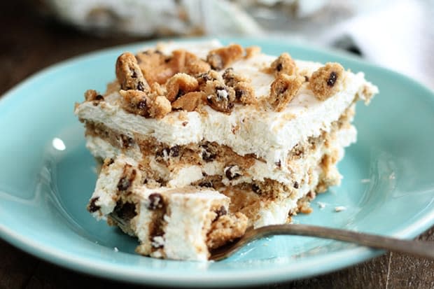 <p><a href="https://southernbite.com/milk-and-cookies-icebox-cake/" rel="nofollow noopener" target="_blank" data-ylk="slk:Southern Bite" class="link ">Southern Bite</a></p>