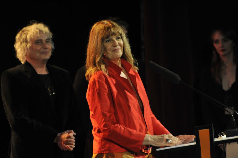 La actriz recibió el premio Maria Luisa Bemberg por su labor dentro de la industria audiovisual