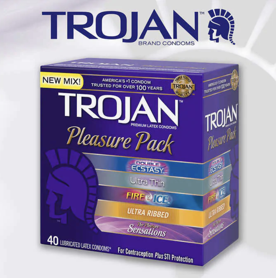 TROJAN Pleasure Pack, 40 AssortedCondoms