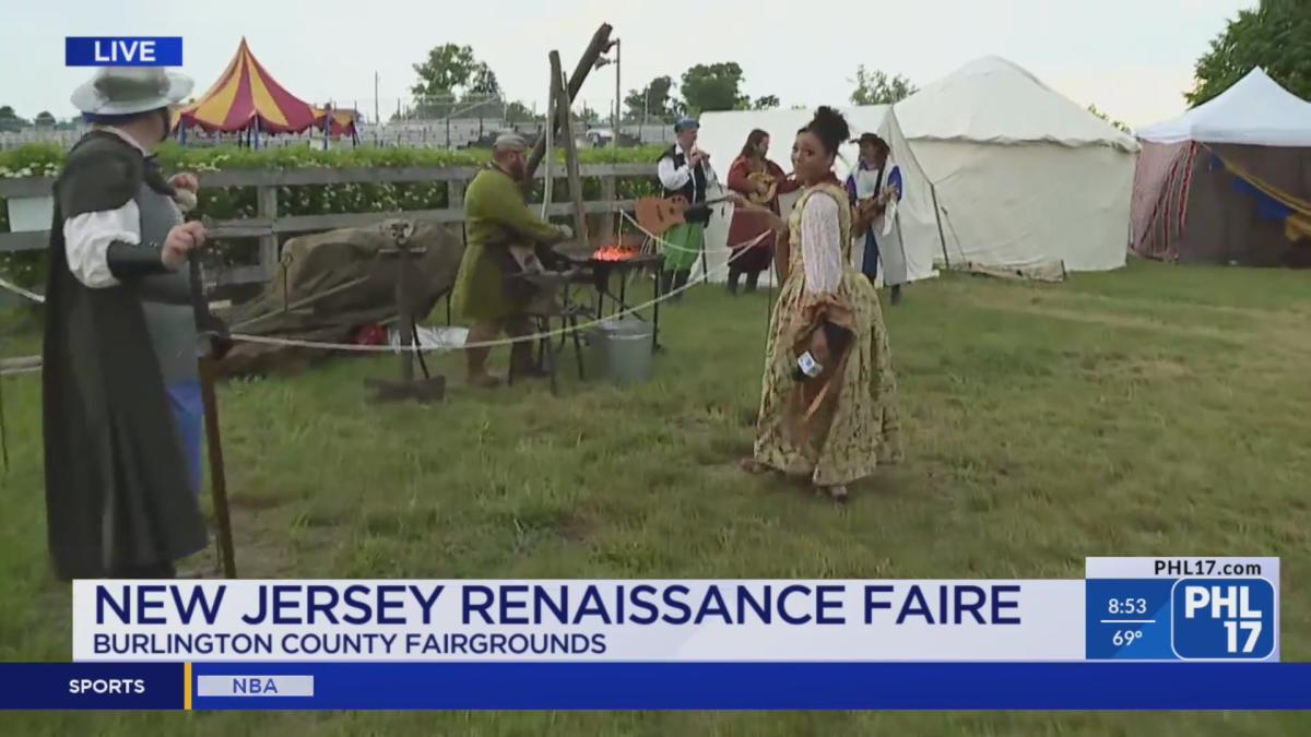 New Jersey Renaissance Faire continues at Burlington County Fairgrounds