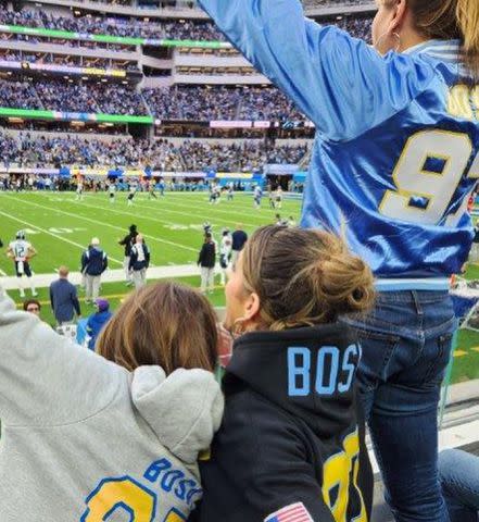 Nick Bosa Wears Skintight Shirt, Greets Girlfriend on Field During Super  Bowl 2024 Pre-Game Practice: Photo 5012794, 2024 Super Bowl, Lauren  Maenner, Nick Bosa, Super Bowl Photos